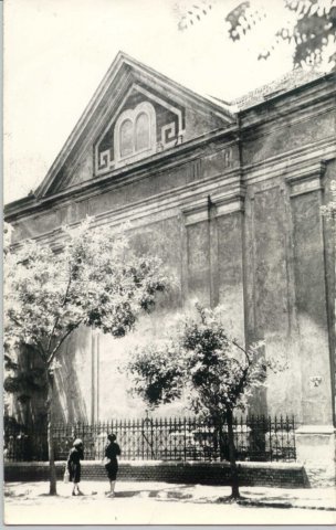 A szegedi régi zsinagóga, épült: 1840-1843 (Forrás: MZSL)
